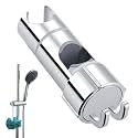 HASTHIP Shower Head Holder ABS with Dual Hooks for 16-27mm Sliding Rails
