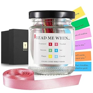 hasthip bible verse jar scripture prayer cards christian home display