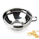 HASTHIP® Canning Funnel, 304 Stainless Steel with Handle 5.8X2.3inch