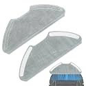 HASTHIP® Compatible with Mi Robot Vacuum Mop 2i & 2 Pro, Microfiber Mops Cloth Vacuum Cleaner Mops Cloth for Mop-P, Replacement Microfiber for Wet and Dry Cleaning, Pack of 2Pcs