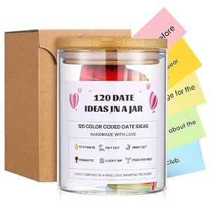 hasthip dating ideals jar with 120pcs creative activities dating activities advices jars colored dating activities advices jars creative couple game jars