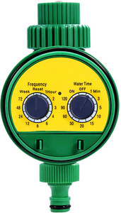 hasthip drip irrigation timer for garden farm with universal faucet connector drip irrigation kit