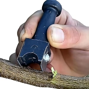 hasthip gardening grafting cutter sharp blade grafting cutter grafting tool for organic fruits tree square cutting blade grafting cutter portable grafting cutter