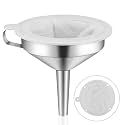 HASTHIP® Canning Funnel, 304 Stainless Steel with Handle 5.8X2.3inch