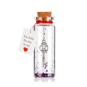 hasthip mini decorative jar romantic cork stopper drift bottle romantic gift for girlfriend amp boyfriend wife gifts from husband valentine39s day gifts for women cute anniversary wedding gifts