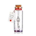 HASTHIP® Mini Decorative Jar, Romantic Cork Stopper Drift Bottle, Romantic Gift for Girlfriend &amp; Boyfriend, Wife, Gifts From Husband, Valentine's Day Gifts for Women Cute Anniversary Wedding Gifts