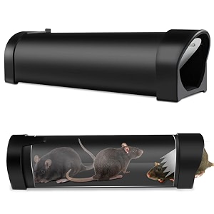 hasthip humane rat trap cage 27cm for home self-locking reusable