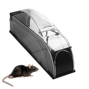 hasthip rat trap cage 25cm humane reusable rodent catcher for home garden
