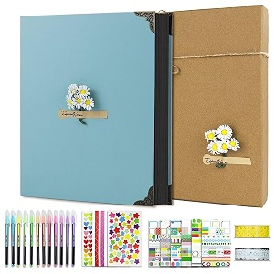 hasthip scrapbook photo album kit scrap books for memories 85x11 inches