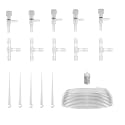 HASTHIP Micro Drip Irrigation Kit with 5M Pipe Set for Gardening Watering