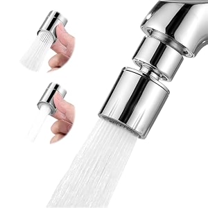 hasthip tap extension for kitchen sink stainless steel 360 swivel spray