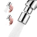 HASTHIP Tap Extension for Kitchen Sink Stainless Steel, 360° Swivel Spray