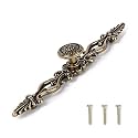 HASTHIP® Traditional Antique Brass Cupboard Cabinet Drawer Door Pull Handle Wardrobe Handle 191mm