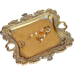 hasthip bathroom tray for toiletries wood organizer with diatomite pad