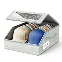 Hat Organizer for Baseball Caps,Stackable Hat Storage Box for Closet