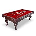 Hathaway Augusta 8 Ft Furniture Pool Table – Includes Cue Sticks, Billiard Balls – Classic Design Perfect for Family, Home, Dining, or Living Room