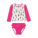 Hatley Girls' Rash Guard Set