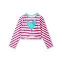Hatley Girls' Swim Cross Over Full Sleeve Coverup