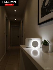 hauer glow-mate smart led premium night light auto dimming with auto onoff sensor led night lamp