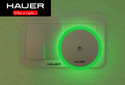 Hauer GLOW-MATE Smart LED Premium Night Light Auto Dimming With Auto ON/OFF Sensor LED Night Lamp (6 cm, Green)