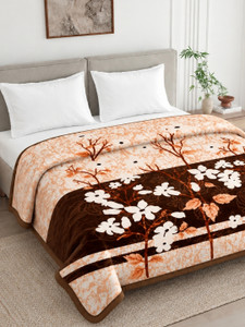 haus kinder Printed Double Mink Blanket