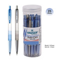 HAUSER Auto Click Ball Pen Pack of 25 Ball Pen
