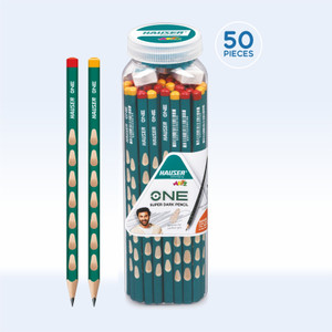 hauser one wooden pencil pack of 50 pencil