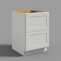 Hausvita 24" 2-Tier Undermount Kitchen Drawer Cabinet, RTA Storage Drawer, Full Extension Soft Close Slides, Ample Storage Organizer, MDF &amp; Plywood with UV Coating