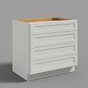 Hausvita 36" 4-Tier Undermount Kitchen Drawer Cabinet, RTA Storage Drawer, Full Extension Soft Close Slides, Ample Storage Organizer, MDF &amp; Plywood with UV Coating