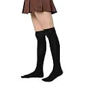 Haute Sauce Women's &amp; Girls' Long 90% Nylon, 10% Spandex Stockings/Long Socks