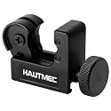 HAUTMEC Copper Pipe Cutter Tool 1/8" to 5/8"OD (3-16mm), Mini Copper Tubing Cutter Tool for PVC, Copper, Aluminum, and Thin Stainless Steel Tube HT0131-TC