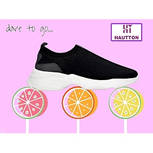 HAUTTON Mens Stylish Light-Weight Breathable Sneakers