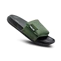 HAUX Men39s Classic Ultra Soft Sliders Comfortable