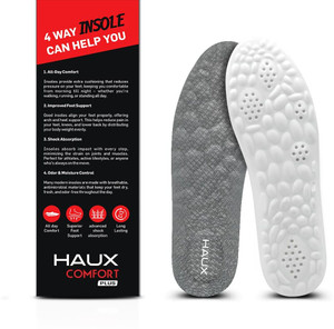 Haux PU Insole Grey-10 PU Arch Sports