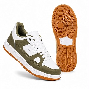 HAUX Stylish Casual Mid Top Sneaker and