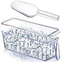 1 Set Ice Storage Bin for Freezer,12.4 x 3.94 x 3.94 Inches