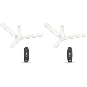havells 1200mm elio plus bldc ceiling fan remote and regulator compatiblesleek design 5 star ratingwatt 28air flow 225 cmmspeed 350 rpm100 copper wire motor 3 year warranty pack of 2