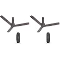 Havells 1200mm Elio Plus BLDC Ceiling Fan| Remote and Regulator Compatible| Sleek Design| 5 Star Rating|Watt: 28|Air Flow: 225 cmm|Speed: 350 RPM|100% Copper Wire Motor| 3 Year Warranty (Pack of 2)