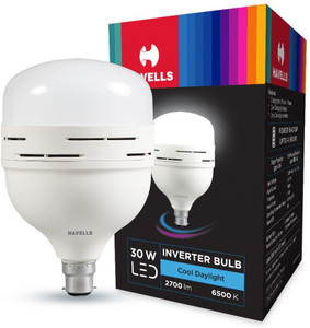 havells 30w b22 white emergency led bulb pack of-01 4 hrs bulb emergency light