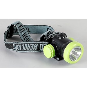 havells 3w rechargeable led head torch trekband mini with adjustable band for swimming cycling camping amp trekking green