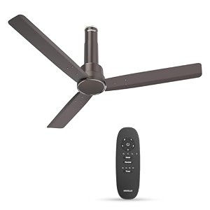 havells 1200mm elio plus bldc ceiling fanremote and regulator compatiblesleek design5 star ratingwatt 28air flow 225 cmmspeed 350 rpm100 copper wire motor 3 year warrantyespresso brown