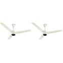 Havells FAB BLDC PRO Ceiling Fan 1200mm, 380 RPM, Savings upto 65%, Reverse Rotation, 4 Modes (Boost, Sleep, Breeze, Mop), Low Wattage 30W, Low Noise, Air Flow:225 CMM, 3 Year Warranty,(Pack of 2)