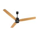 Havells FAB PRO BLDC 1200mm Ceiling Fan with 100% Pure Copper Motor | 5 Star Rating | Remote Controlled|Watt: 30|Air Flow: 225 cmm|Speed: 350 RPM| 3 Years Manufacturer Warranty(Pearl Wood Matt Black)