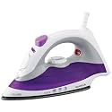 Havells Plastic Flare 1250 Watts Steam Iron With Vertical &amp; Horizontal Ironing | Teflon Coated Sole Plate| Powerful Mist Spray With 3 Functions| 360° Swivel Cord|2 Years Manufacturer Warranty (Purple)