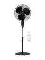 HAVELLS Gatik Pro 400mm BLDC Pedestal Fan| 120 Ribs Guard for Safety| Smooth Oscillation with 2 Year Warranty BLDC Motor with Remote 400 mm Pedestal Fan (5 Star | Black | Pack of 1)