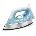 Havells Hawk 1100 watt Heavy Weight Dry Iron With American Heritage Non Stick Sole Plate, Aerodynamic Design, Easy Grip Temperature Knob &amp; 2 years Warranty. (Blue &amp; White)