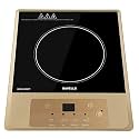 Havells Induction Cooktop Insta Cook-RT|4 Cooking Options|Glass Ceramic Plate|Soft Touch|Auto Pan Detection|Energy Efficient|Double MOV|3 Yr Coil&amp;1 Yr Product Manufacturer Warranty|Brown Black| 1400 W