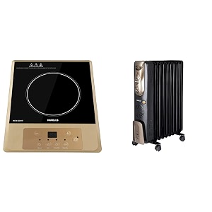 havells insta cook rt 1400 watts induction cooktop amp havells ofr - 9fin 2400-watt ptc fan heater black