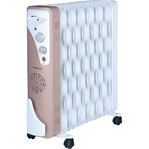 havells ofr 13 wave fins with fan - beige 2900 watts heater