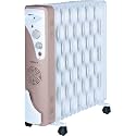 Havells OFR 13 Wave Fins with Fan - Beige, 2900 Watts Heater